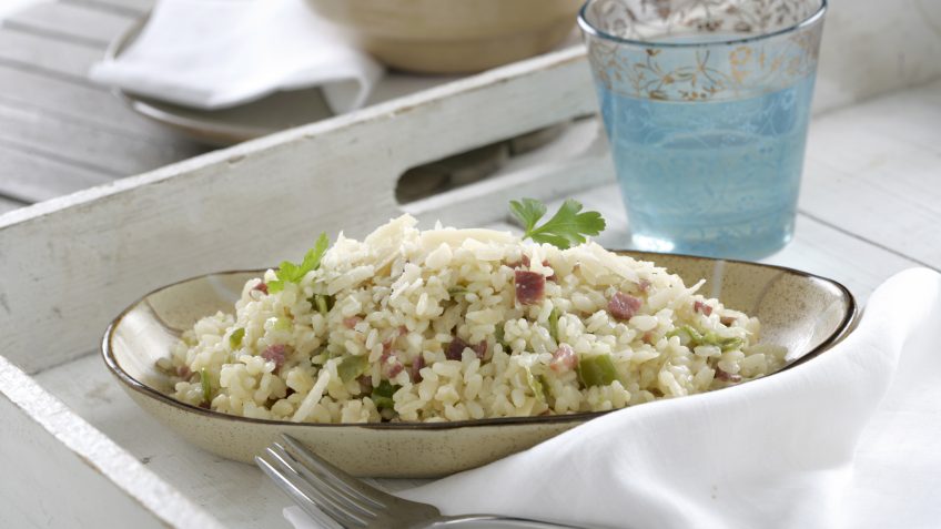 Foto de Risotto de jamón