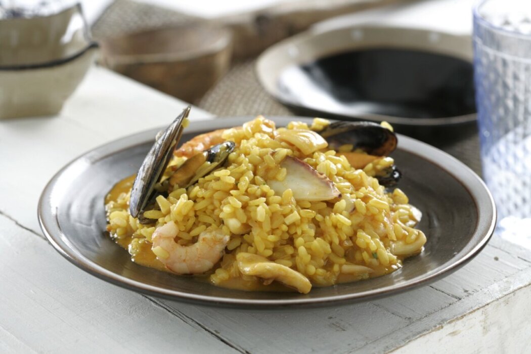 Arroz meloso de marisco
