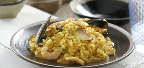 Arroz meloso de marisco