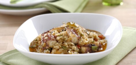 Meloso de pulpo y mejillones