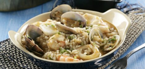 imagen receta Risotto di frutto di mare