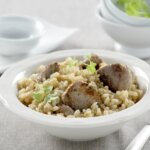 Solomillo con arroz