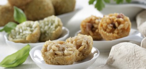 imagen receta Bombas de arroz