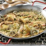 Paella de pollo de mi madre