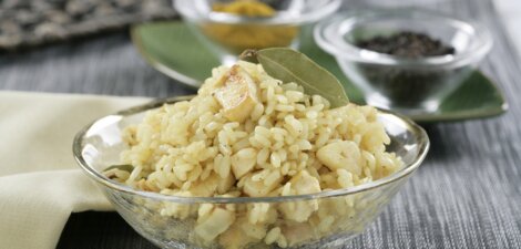 imagen receta Arroz al curry con pollo
