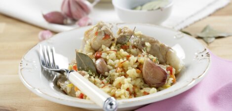 Arroz con Conejo – Recetas de Arroz Brillante Sabroz