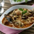 Sopa de marisco – Recetas de arroz Brillante Sabroz