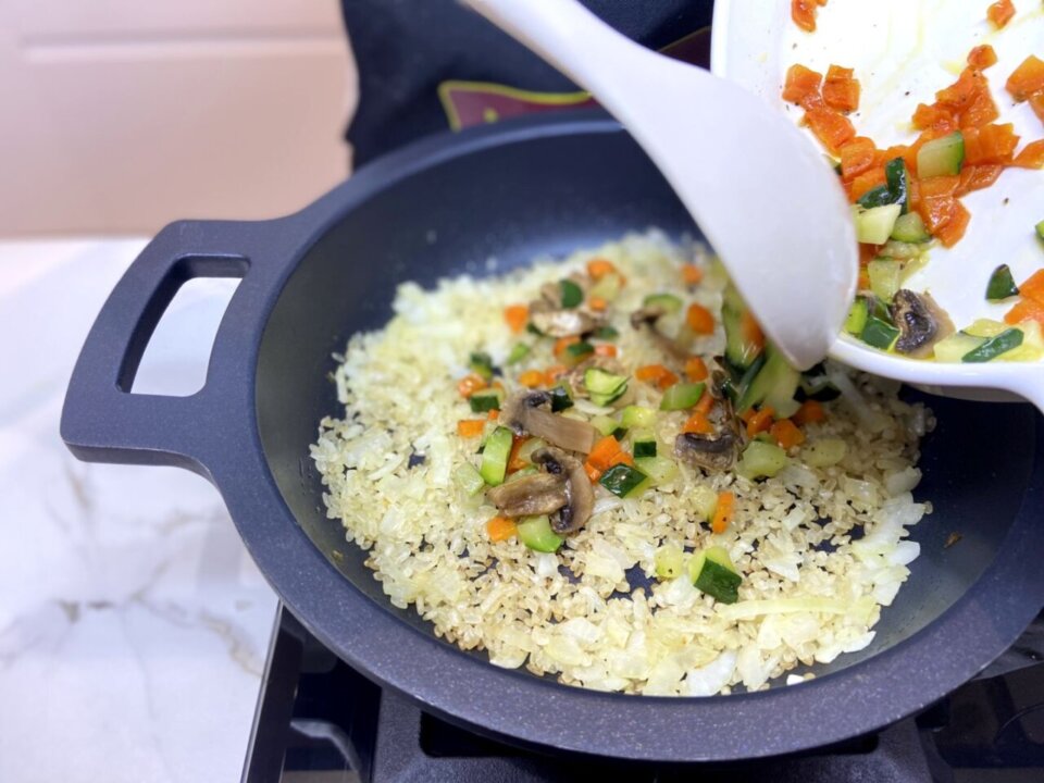 añadimos las verduritas