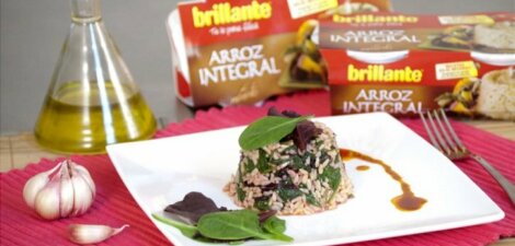 imagen receta Salteado de verduras con arroz integral
