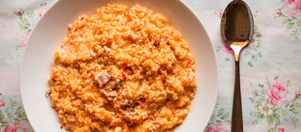 Receta de Arroz con Atún en Thermomix