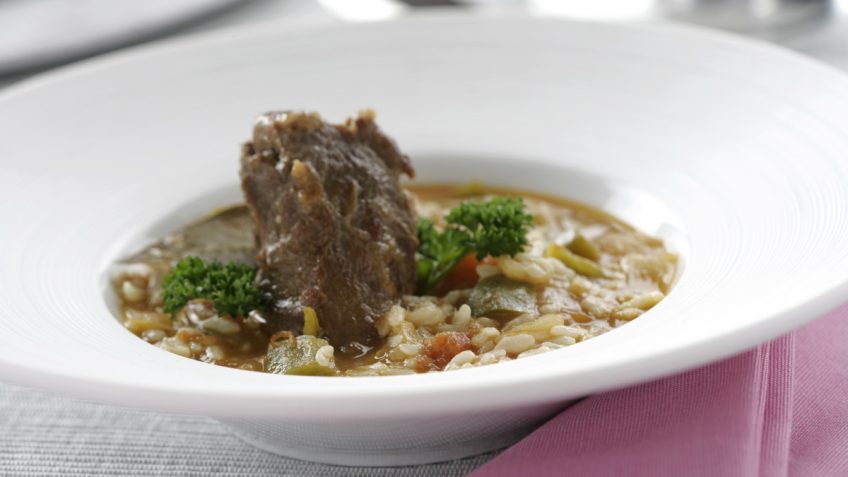 Foto de Arroz caldoso con carrillada