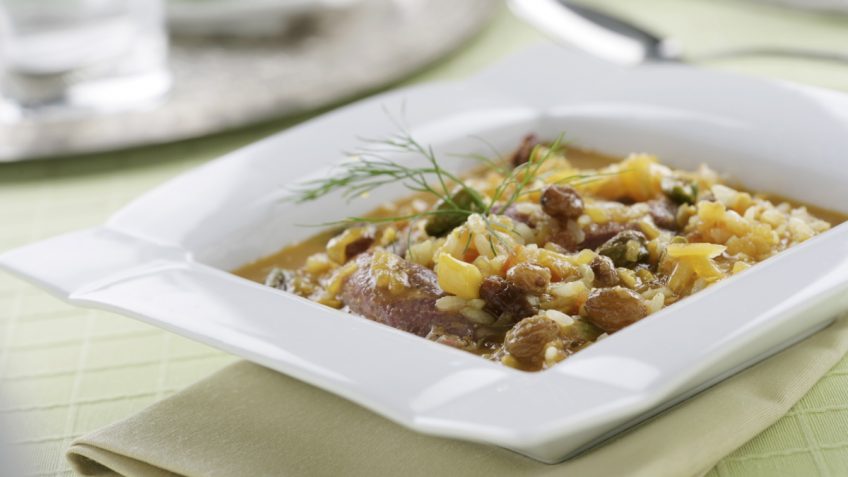 Foto de Arroz con pato especiado