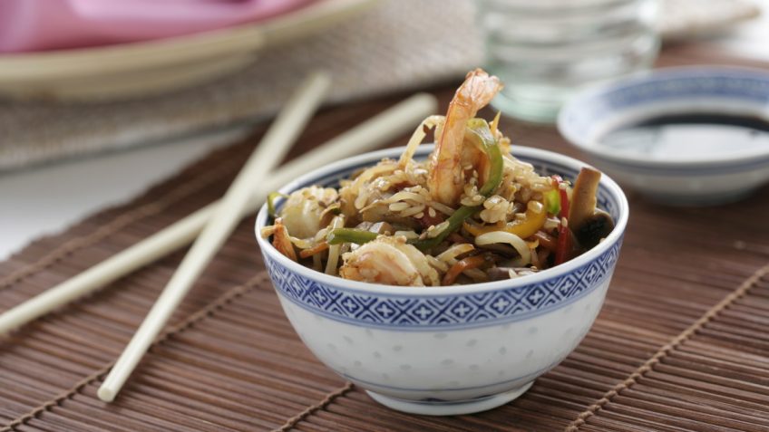 Foto de Arroz estilo oriental