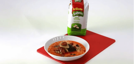 Arroz serrano caldoso – Recetas de arroz Brillante Sabroz