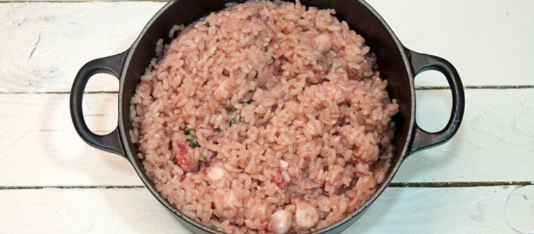 Foto de Arroz con pulpo