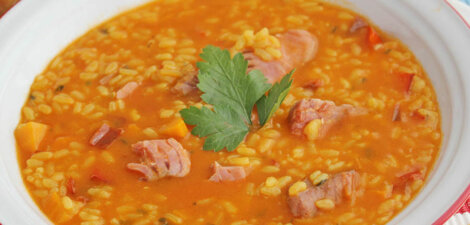 imagen receta Arroz meloso con atún