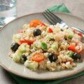 Ensalada de arroz integral