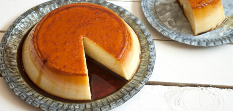 Flan de arroz con Thermomix