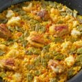 Receta de Paella de la Huerta con pollo by Poli Delicious