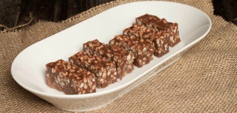 imagen receta Turrón de chocolate con arroz inflado