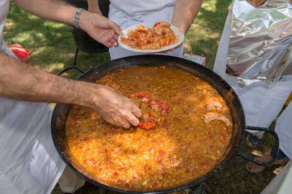paella de marisco mariscos