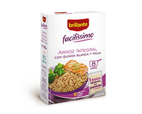 Brillante Facilissimo arroz integral con quinoa blanca y roja