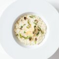 Risotto con vasito de arroz redondo Brillante por Daniel del Toro de Masterchef