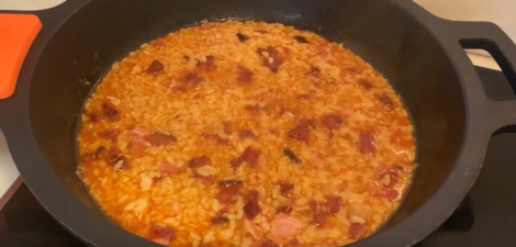 imagen receta Arroz Ibérico con vasito Brillante