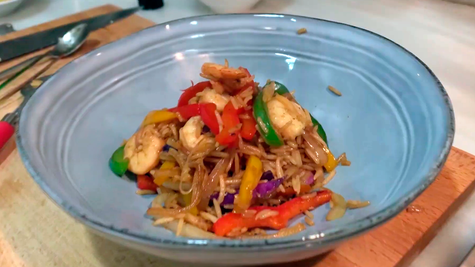 Ambiente Muestra Espíritu Wok de verduras y arroz basmati | Recetas Brillante