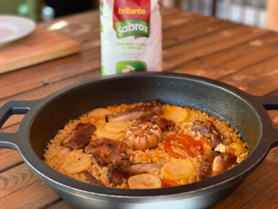 Receta de Arroz al horno
