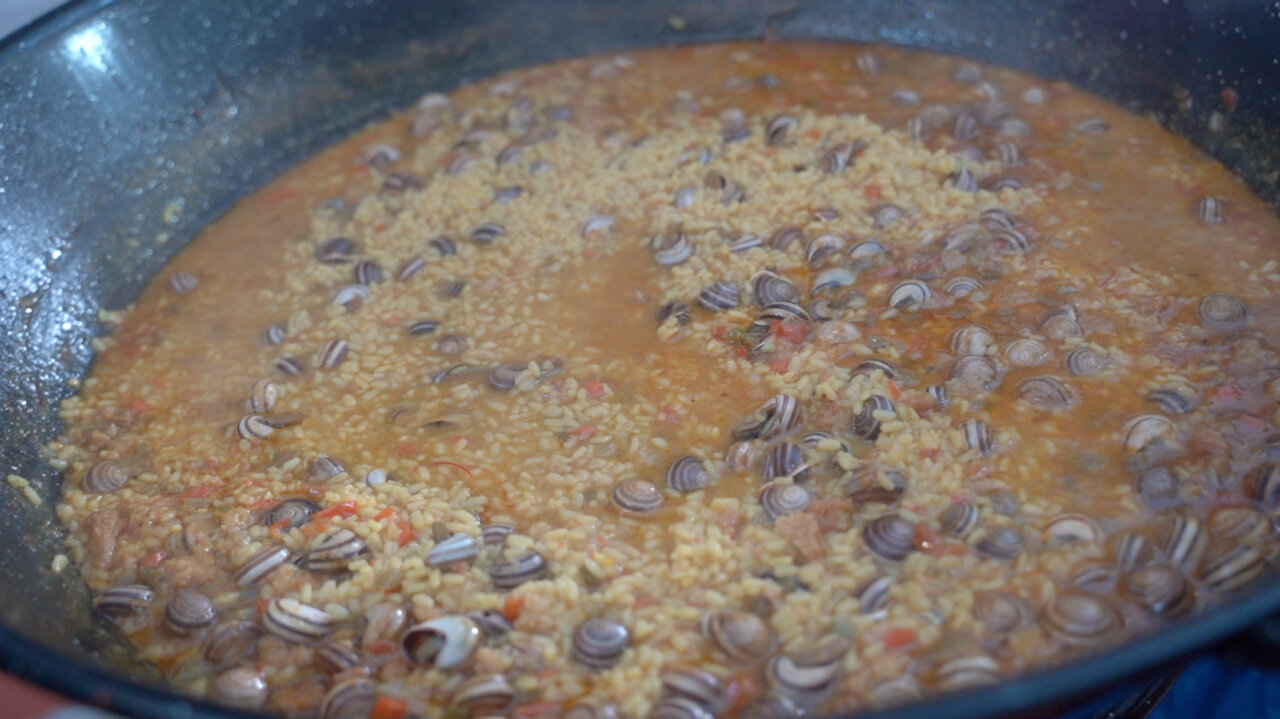 Receta de arroz con cabrillas