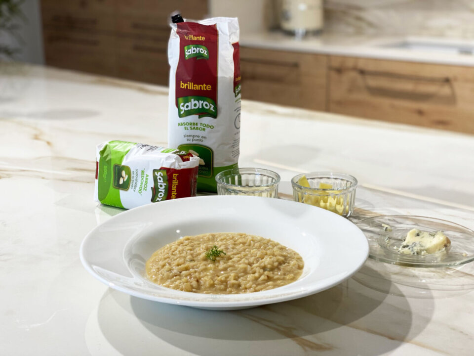 Risotto de queso