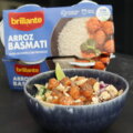 Ensalada de arroz basmati y salmón