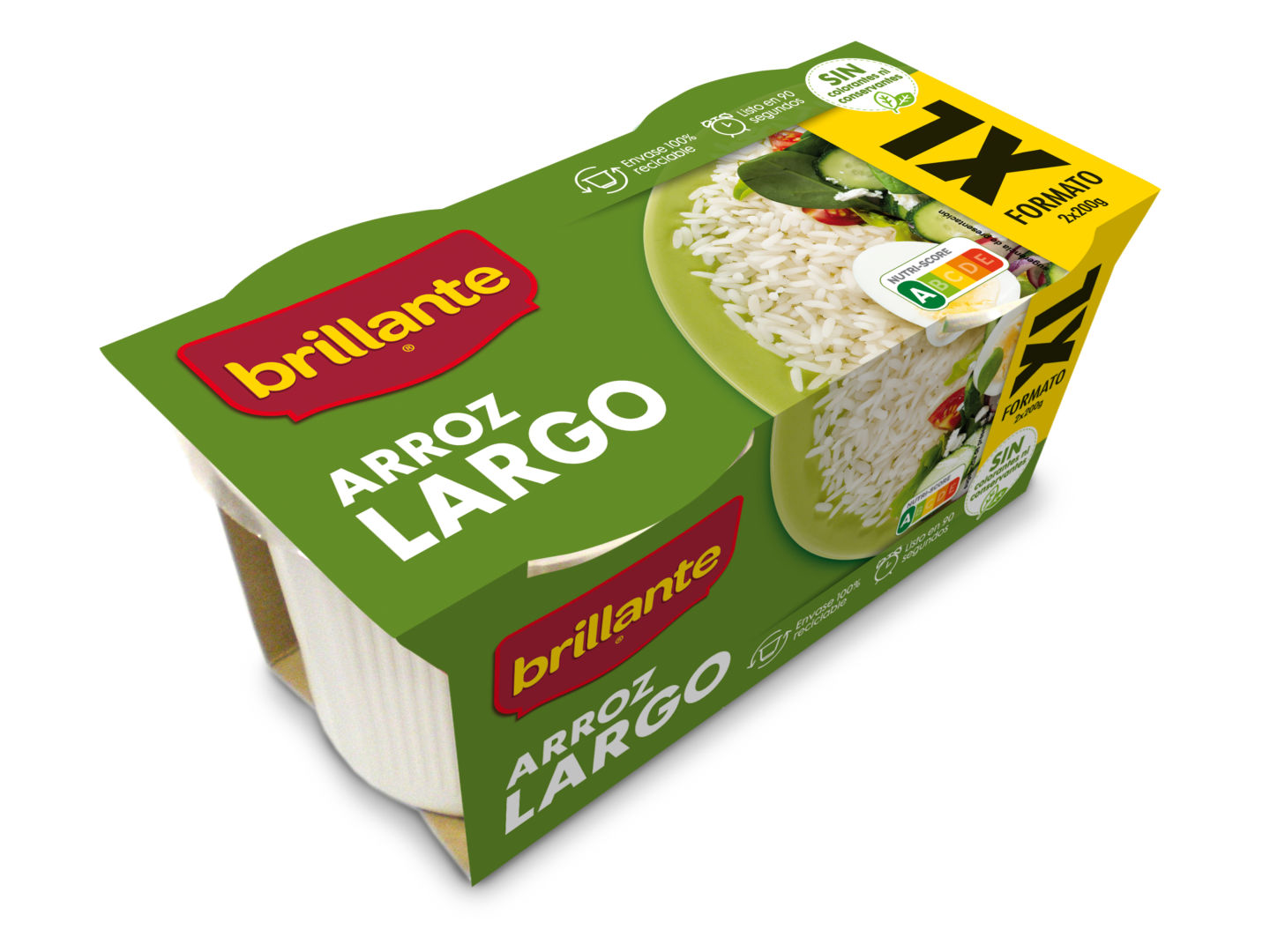 Vasitos de Arroz largo XL Arroz Brillante