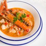 Arroz caldoso de marisco