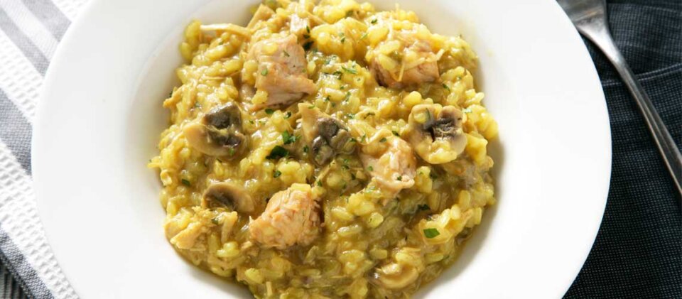 Arroz con pollo en Thermomix
