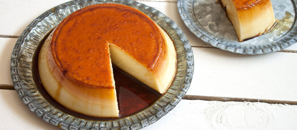 Flan de arroz en Thermomix