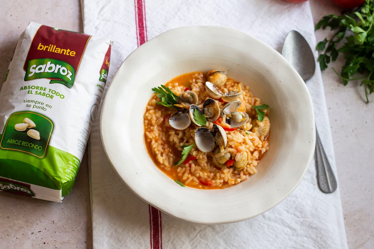 Arroz con berberechos