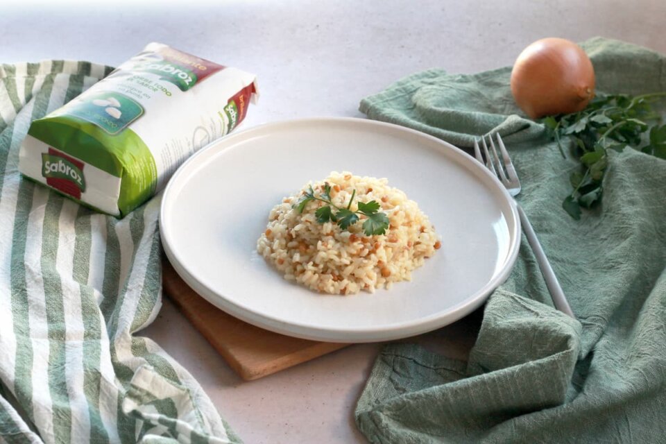 Arroz con lentejas