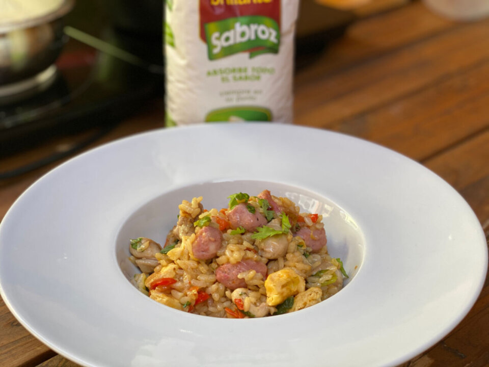 Receta de arroz chaufa
