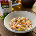 Ensalada de Arroz con aliño de mostaza