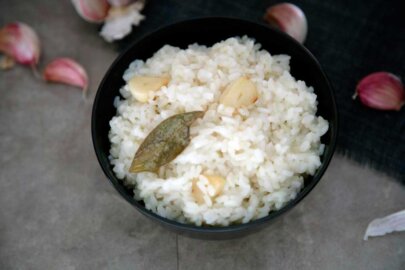 Añadir el arroz