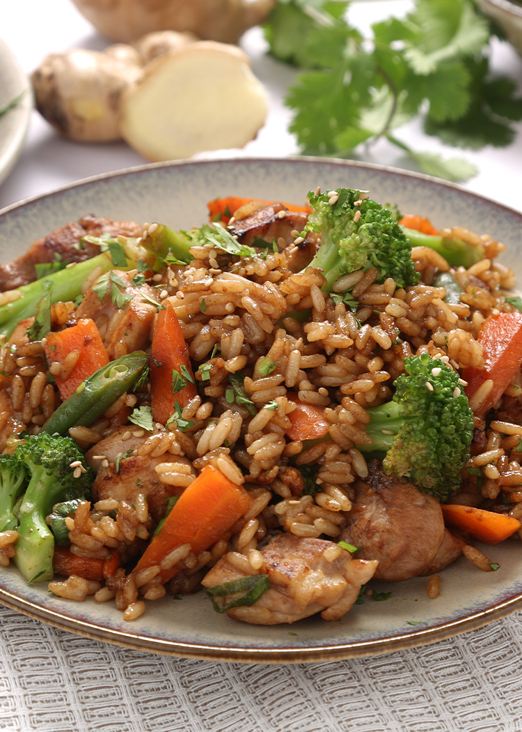 emplatado Teriyaki de Brillante