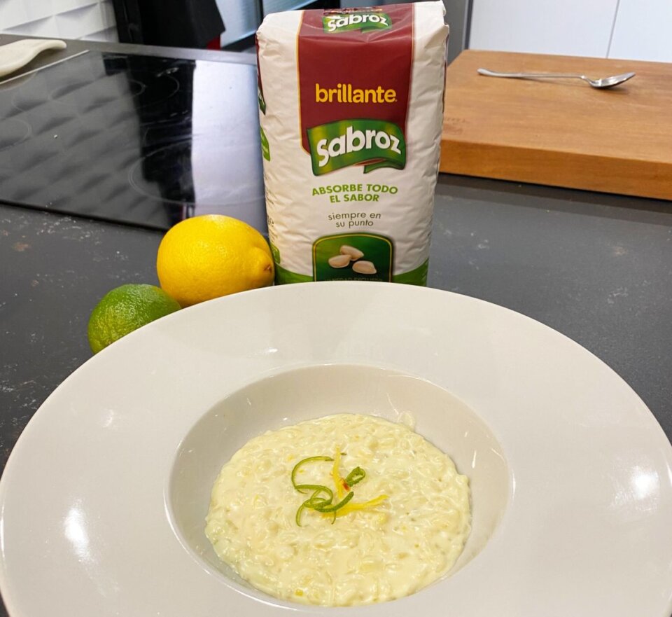 Arroz con leche de coco