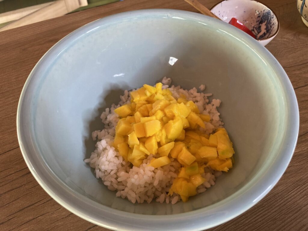 Arroz con mango