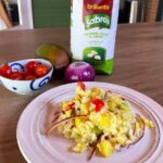 Ensalada de arroz con mango