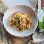 Receta arroz con gambas