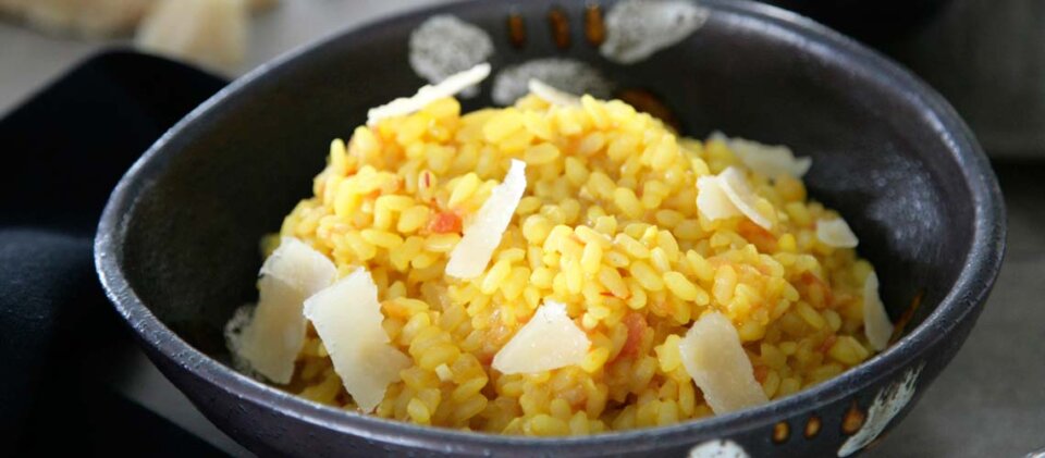 Arroz a la milanesa