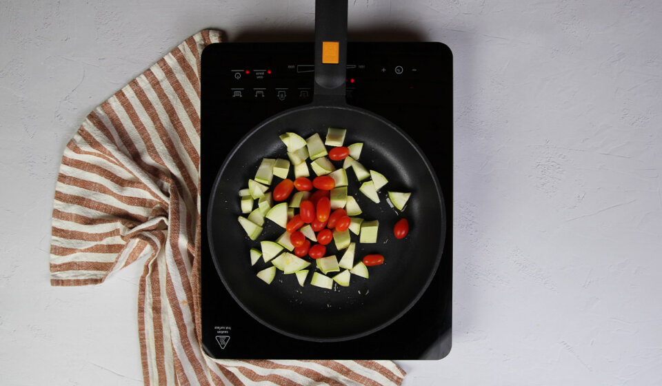 Salteado en verduras para quinoa con verduras