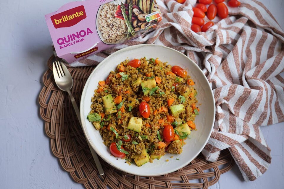 Quinoa con verduras: receta fácil y saludable